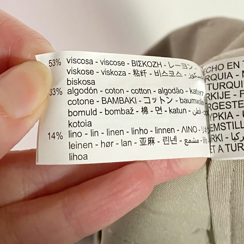 Zara Pleated High Waisted Shorts Khaki - Picture 4 of 4